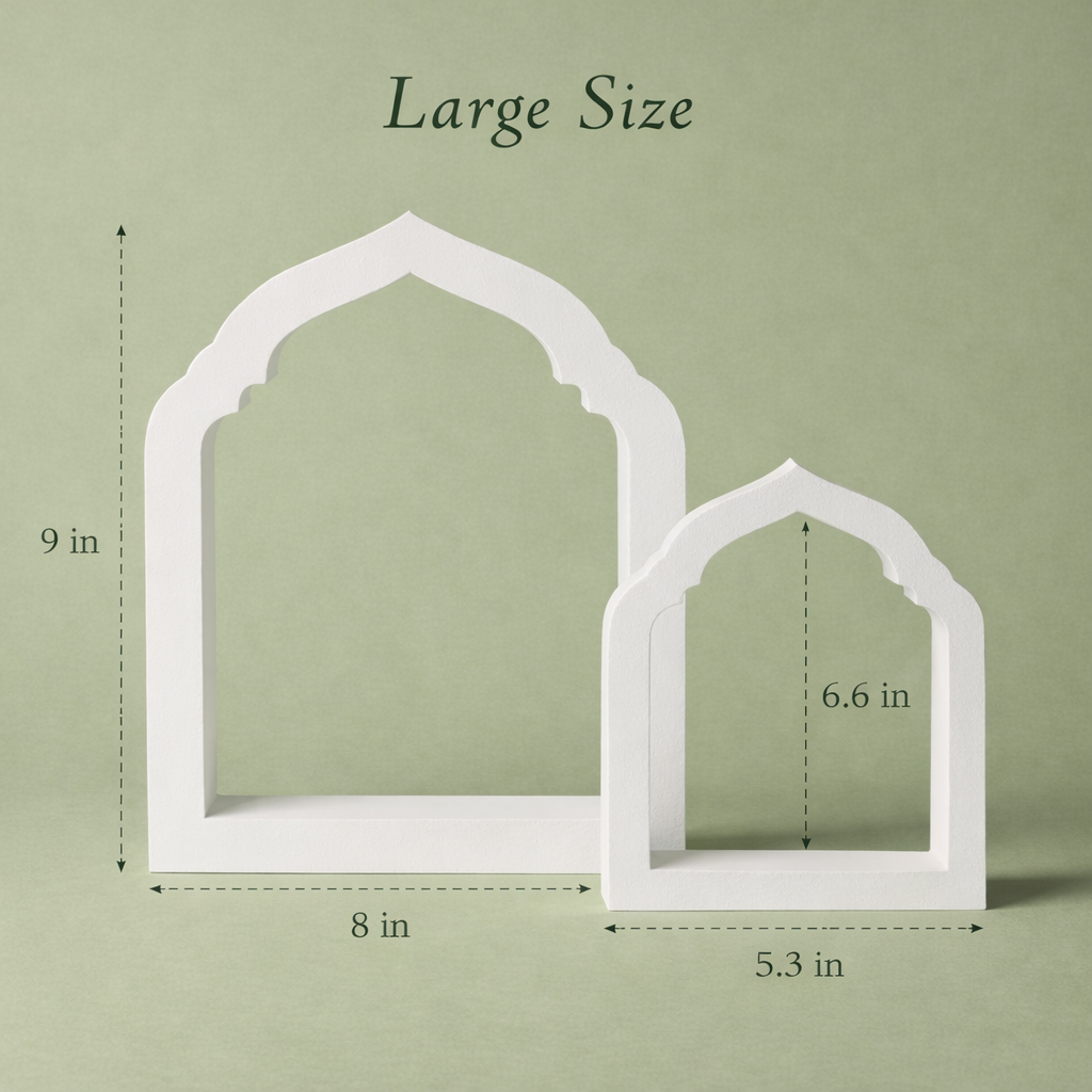 2-Piece Islamic Arch Decor Set
