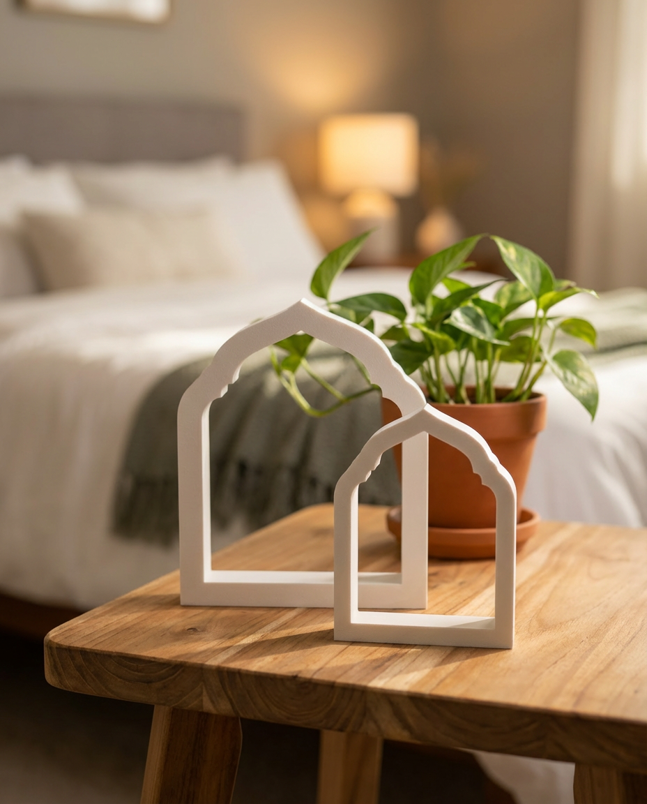 2-Piece Islamic Arch Decor Set